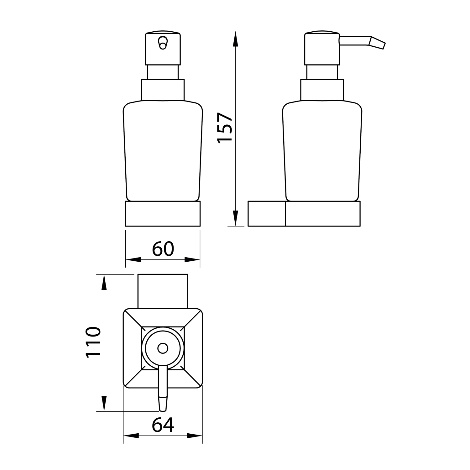 Isla Soap Dispenser