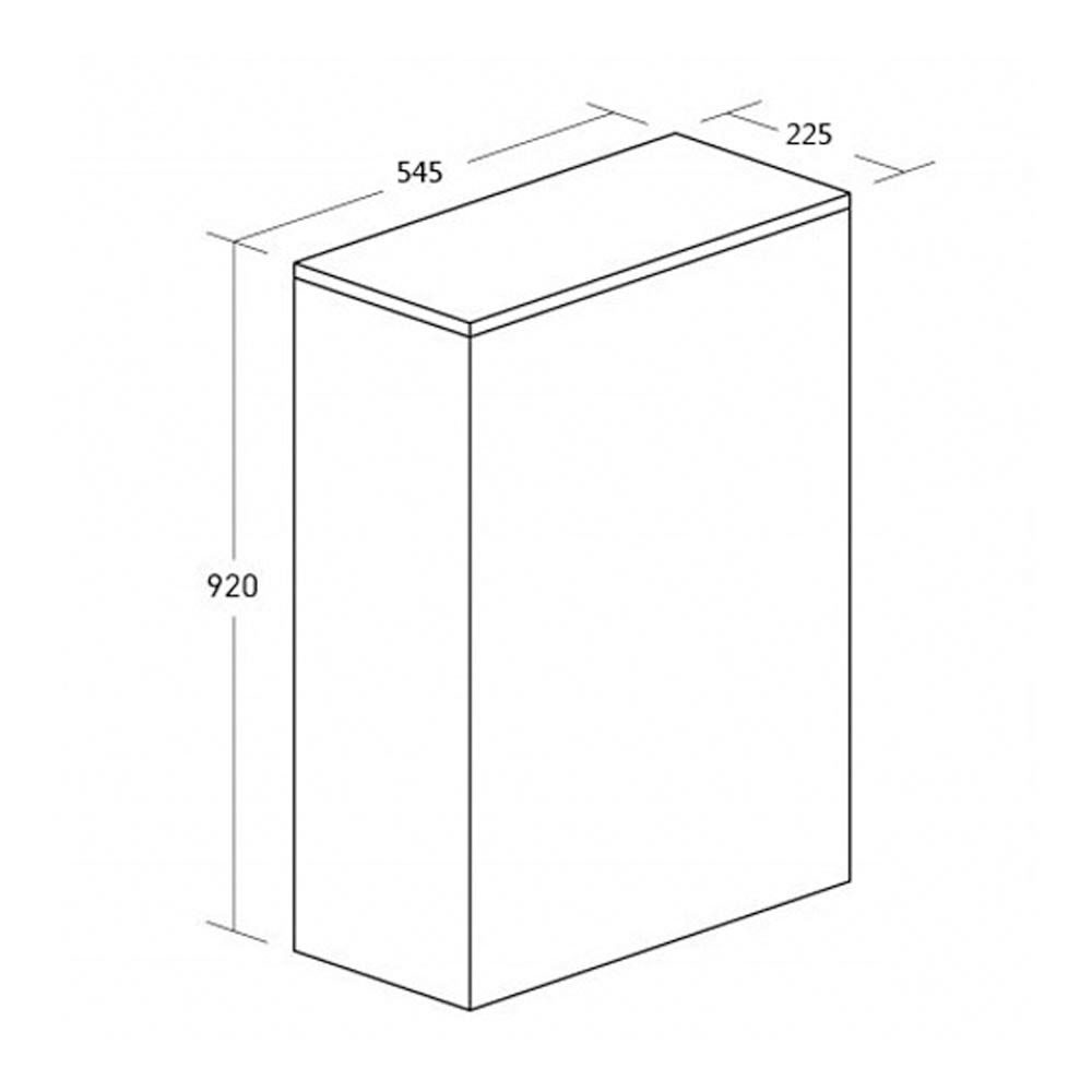 Crosswater Back To Wall Toilet Furniture Unit