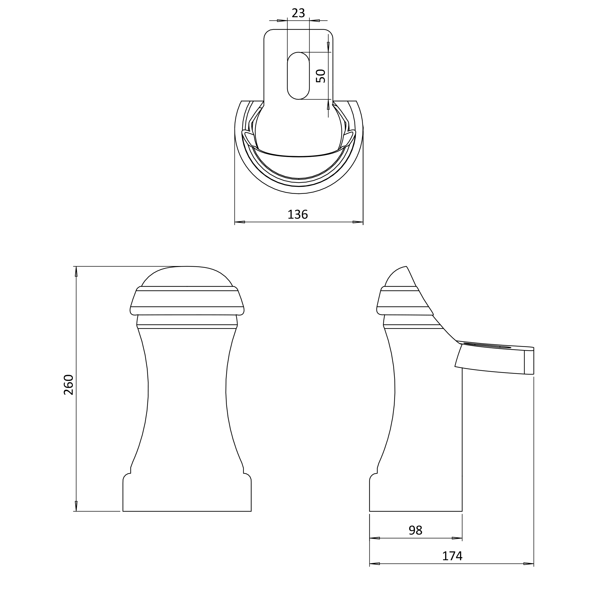 Burlington Guild Freestanding Bath Feet