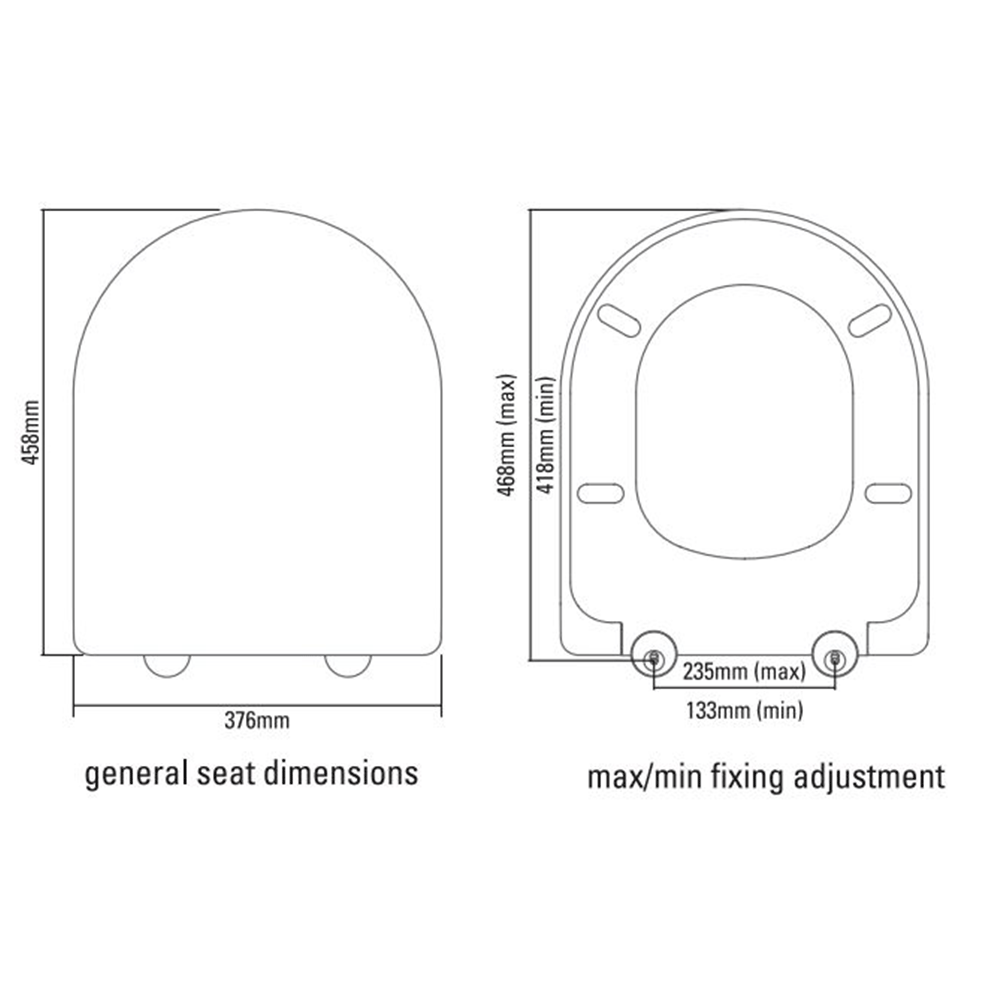 Roper Rhodes Define Soft Close Toilet Seat