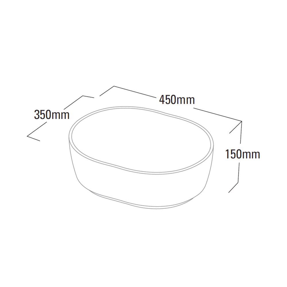 Roper Rhodes Cell Vessel Countertop Basin