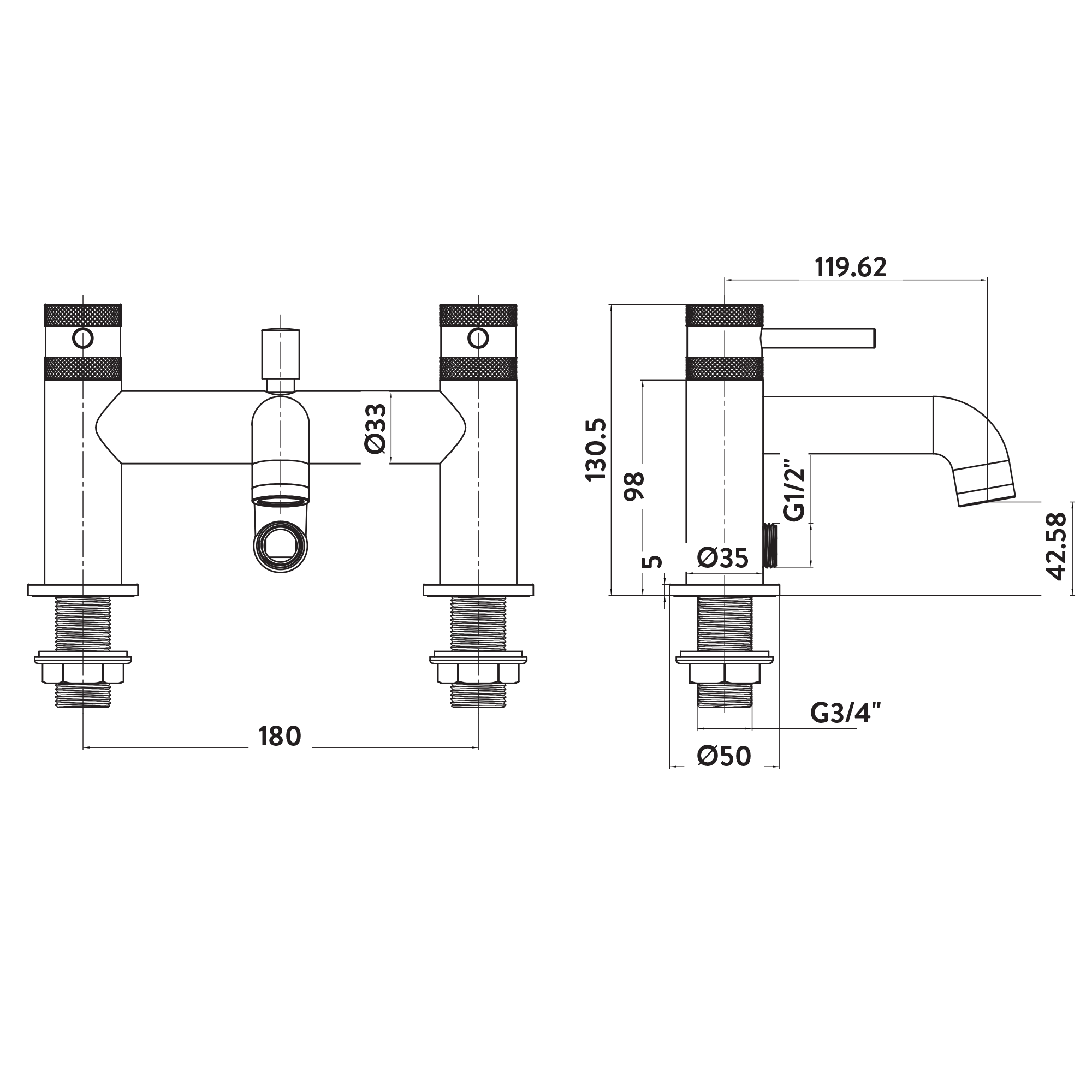 Core Bath Shower Mixer Tap