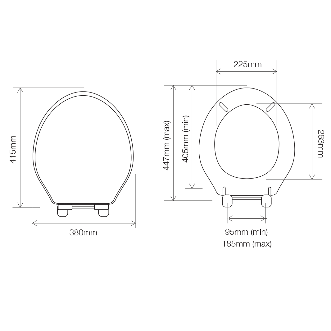 Roper Rhodes Greenwich Toilet Seat