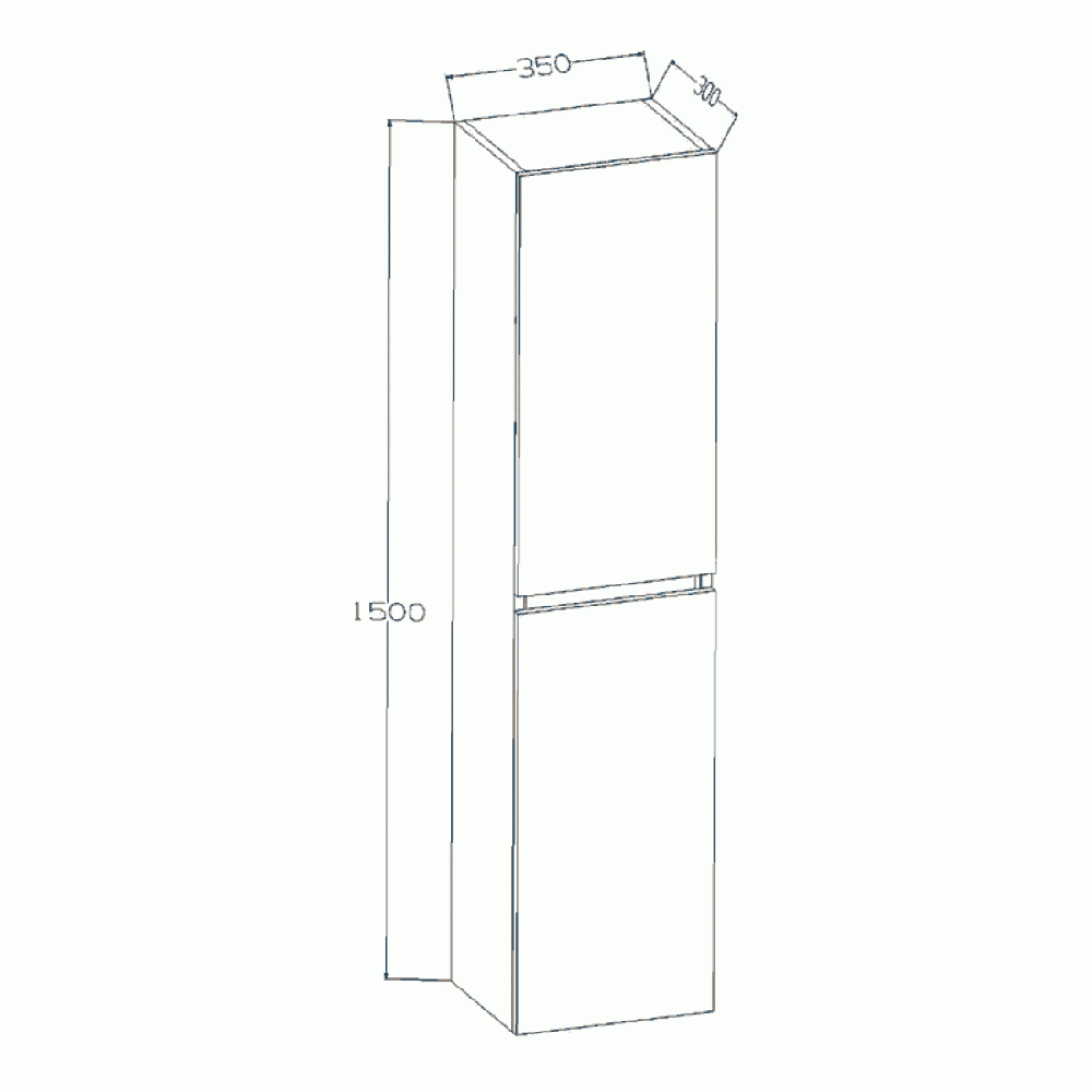 Pura Echo 1500mm Storage Unit